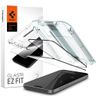 SZKŁO HARTOWANE SPIGEN GLAS.TR ”EZ FIT” FC 2-PACK IPHONE 15 BLACK na NearMe.pl