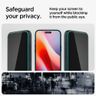 SZKŁO HARTOWANE SPIGEN GLAS.TR ”EZ FIT” 2-PACK IPHONE 15 / 16 PRIVACY na NearMe.pl