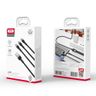 XO KABEL NB-Q191 3w1 USB/Lightning+USB-C +MicroUSB 1,2m 40W czarny na NearMe.pl