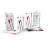 Kabel USB XO NB143 - USB-C 2m 2.4A czarny na NearMe.pl