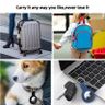 Silikonowy AirTag Case (brelok) BLACK / CZARNE na NearMe.pl