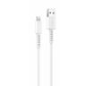 Yesido Kabel CA120 18W USB-Micro 1m PVC 2A, WHITE / BIAŁY na NearMe.pl