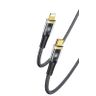 Yesido Kabel CA101 PD 20W Type-C/Lightning 1.2m PVC 3A, BLACK / CZARNY na NearMe.pl