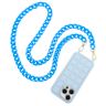Uniwersalna smycz do telefonu / na ramię Chain-09, BLUE / NIEBIESKI na NearMe.pl