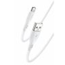 Yesido Silikonowy Kabel CA119 18W USB-Type-C 1m 2A, WHITE / BIAŁY na NearMe.pl
