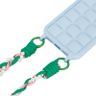 Uniwersalna smycz na szyję do telefonu / na ramię Pearl-08, GREEN / ZIELONY na NearMe.pl