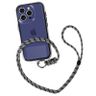 Uniwersalna smycz na szyję do telefonu / na ramię Ring-02, BLACK / CZARNY na NearMe.pl
