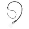 Uniwersalna smycz na szyję do telefonu / na ramię Ring-02, BLACK / CZARNY na NearMe.pl