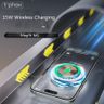 UCHWYT SAMOCHODOWY T-PHOX M6 MAGNETIC WIRELESS DO KRATKI BLACK na NearMe.pl