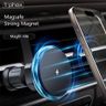 UCHWYT SAMOCHODOWY T-PHOX M6 MAGNETIC WIRELESS DO KRATKI BLACK na NearMe.pl