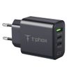 Ładowarka sieciowa T-PHOX FLEXI 40W 2xUSB-C/USB BLACK na NearMe.pl