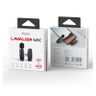 Yesido KR14 Mikrofon MEMS 2szt. na Klips Lightning, Wireless 2.4GHz, BLACK/CZARNY na NearMe.pl