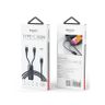 Yesido Kabel CA87 Type-C-2w1 100W 1.4m, BLACK / CZARNY na NearMe.pl