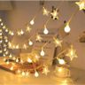 Girlanda 10m (80 lampek LED) USB Gwiazdki + Kulki, CIEPŁY BIAŁY na NearMe.pl