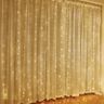 Kurtyna Ledowa (100 lampek LED) 3m x 1m WARM WHITE / CIEPŁY BIAŁY na NearMe.pl