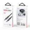 Yesido Kabel Audio YAU43 3.5mm Aux Male - 3.5mm Aux Male, 1m, BLACK / CZARNY na NearMe.pl