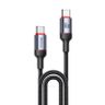 Yesido Kabel CA181 60W Type-C - Type-C 1.2m 3A, BLACK / CZARNY na NearMe.pl