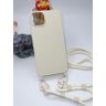 Uniwersalna smycz do telefonu / na ramię Hook-07, NUDE / CIELISTY na NearMe.pl