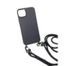 Uniwersalna smycz do telefonu / na ramię Hook-07, BLACK / CZARNY na NearMe.pl