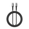 BWOO kabel Pleciony USB-C - USB-C 2m 60W, czarny na NearMe.pl
