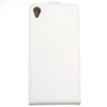 Slim Leather Flip Case for Sony Z3 - white na NearMe.pl