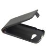 Slim Leather Flip Case HTC M8 mini - Black na NearMe.pl