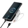 Baseus Power Bank 20000mAh Qpow Pro - USB + Typ C - PD 22,5W z kablem Typ C (PPQD060302) biały na NearMe.pl