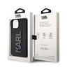 KARL LAGERFELD futerał do IPHONE 15 KLHCP15S3DMBKCK (3D Logo Glitter) czarny na NearMe.pl