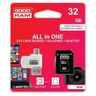GOODRAM czytnik kart pamięci USB A + Micro USB ALL IN ONE M1A4 + karta microSD 32GB z adapterem na NearMe.pl