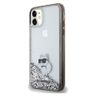 KARL LAGERFELD futerał do IPHONE 11 KLHCN61LKCNSK (Liquid Glitter C) transparentny na NearMe.pl