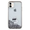 KARL LAGERFELD futerał do IPHONE 11 KLHCN61LKCNSK (Liquid Glitter C) transparentny na NearMe.pl