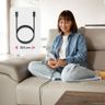 Ładowarka indukcyjna Forcell F-Energy Smart Charge USB C Qi2 15W zgodna z MagSafe z odpinanym kablem 1,5 m srebrna na NearMe.pl