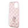 KARL LAGERFELD futerał do IPHONE 15 KLHCP15SHNCMKLP (Monogram) różowy na NearMe.pl