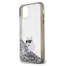 KARL LAGERFELD futerał do IPHONE 11 KLHCN61LKCNSK (Liquid Glitter C) transparentny na NearMe.pl