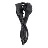 Kabel zasilający do komputera PC / drukarka / monitor 230V 16A 1 m czarny na NearMe.pl
