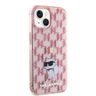 KARL LAGERFELD futerał do IPHONE 15 KLHCP15SHNCMKLP (Monogram) różowy na NearMe.pl