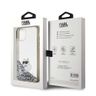 KARL LAGERFELD futerał do IPHONE 11 KLHCN61LKCNSK (Liquid Glitter C) transparentny na NearMe.pl