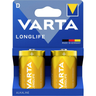 VARTA bateria alkaliczna R20 (Typ D) Longlife 2 szt (papierowa wkładka) na NearMe.pl