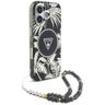 GUESS futerał do IPHONE 16 kompatybilny z MagSafe GUHMP16SHPCTPLSK (IML Palm Trees Triangle W/ Pearl Strap) czarny na NearMe.pl