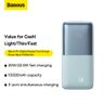 BASEUS powerbank 10000 mAh + kabel USB A do Typ C PD QC3.0 3A 22,5W PPBD040003 niebieski na NearMe.pl