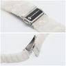 Pasek do Apple Watch Forcell F-Design FA04 zatrzask żywiczny marmurkowy 38 / 40 / 41 mm biały na NearMe.pl