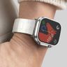 Pasek do Apple Watch Forcell F-Design FA04 zatrzask żywiczny marmurkowy 38 / 40 / 41 mm biały na NearMe.pl