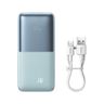 BASEUS powerbank 10000 mAh + kabel USB A do Typ C PD QC3.0 3A 22,5W PPBD040003 niebieski na NearMe.pl