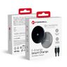 Ładowarka indukcyjna Forcell F-Energy Smart Charge USB C Qi2 15W zgodna z MagSafe z odpinanym kablem 1,5 m srebrna na NearMe.pl