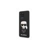 Karl Lagerfeld nakładka do iPhone 7 / 8 / SE 2020 KLHCI8SLFKBK czarna hard case Silicone Iconic na NearMe.pl