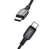 XO kabel NB-Q180B PD USB-C - USB-C 1,0m 60W czarny na NearMe.pl