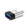 XO adapter NB186 USB - Lightning srebrny OTG na NearMe.pl