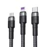 XO kabel NB-Q191 3w1 USB - Lightning + USB-C + microUSB 1,2 m 40W czarny na NearMe.pl