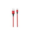 XO kabel NB143 USB - microUSB 2,0 m 2,4A czerwony na NearMe.pl