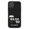 Karl Lagerfeld nakładka do iPhone 12 Mini 5,4" KLHCP12SPCUSKCBK czarna hard case Iconic Karl & Choupette na NearMe.pl